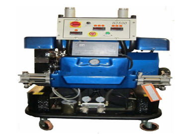 Simple Operation Spray Foam Insulation Equipment , Polyurea Application Equipment Blue Printed